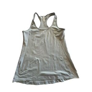 90 Degrees by Reflex Women's Workout Tank Top Compression Light Blue Size XL EUC